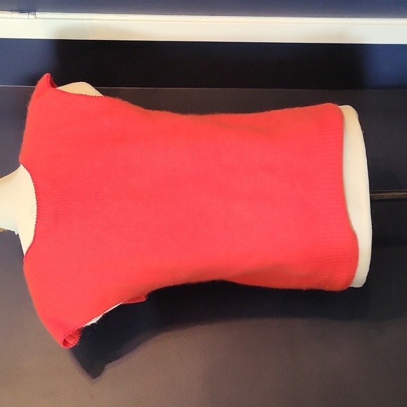 Vintage plaza bis lambswool and angora top in red - Picture 5 of 6